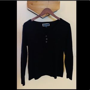 Black Karen Scott Long Sleeve T-Shirt
